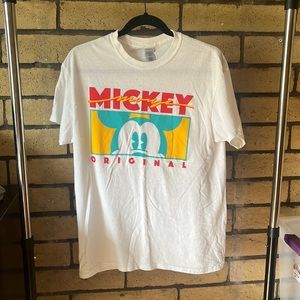 White Mickey T Shirt